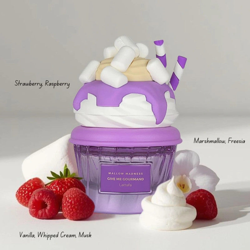 Lattafa Give Me Gourmand Mallow Madness woda perfumowana unisex 75 ml