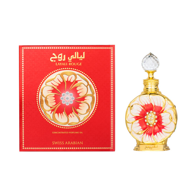 Swiss Arabian Layali Rouge olejek perfumowany dla kobiet 15 ml