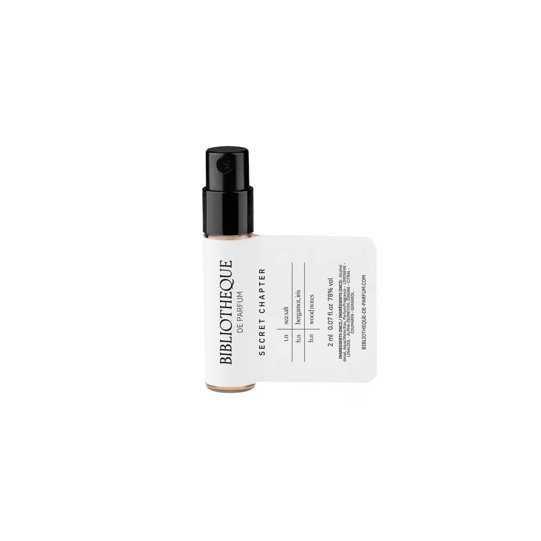 Woda perfumowana unisex Bibliotheque de Parfum Secret Chapter